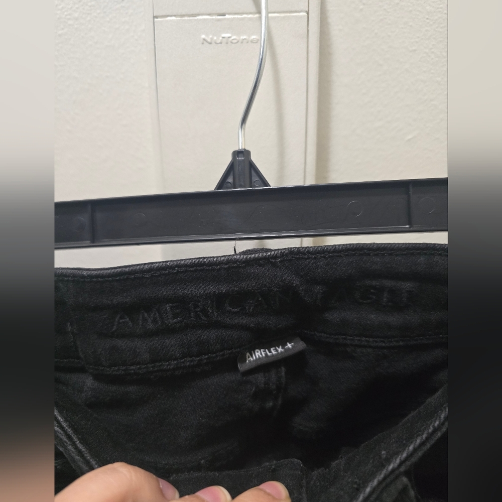 American Eagle Outfitters Men's Black Jeans - Picture 4 of 12